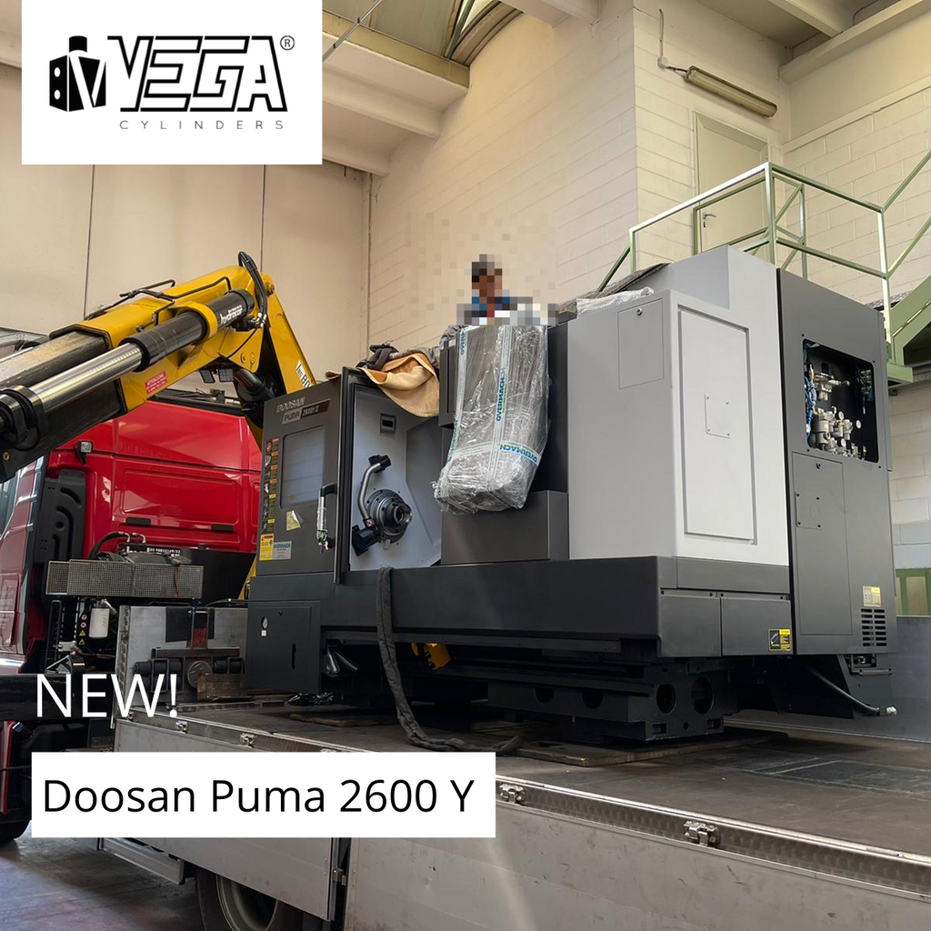 Vega Cylinders Recieve New Machines.