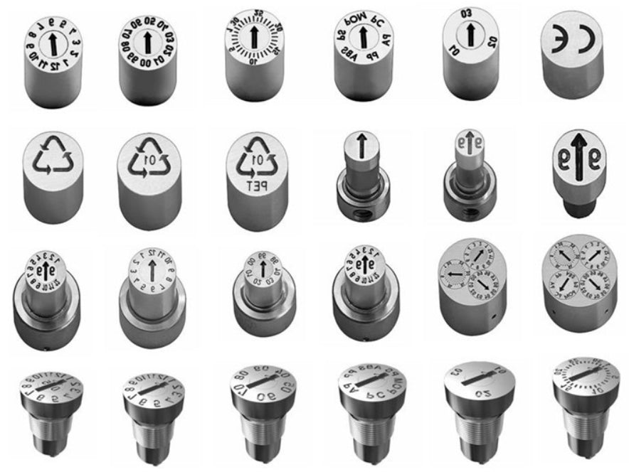 New Year Date Stamps