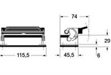 8 Zone, 16 Pin - Single Latch (Female Type)