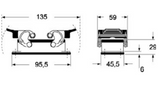 5 Zone, 10 Pin - Dual Latch (Male Type)