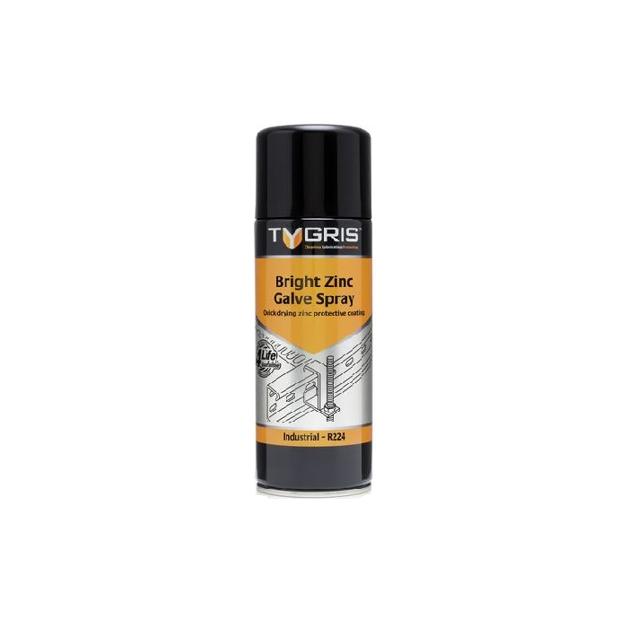 BRIGHT ZINC-GALVE SPRAY (R224) (A Box Of 12)