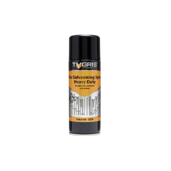 HEAVY-DUTY ZINC GALVE SPRAY (R239) (A Box Of 12)