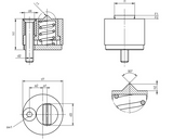 Z5130 / HE3046 Round Slide Retainer