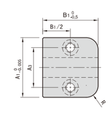 H085 Square Interlock (DLC Coated)