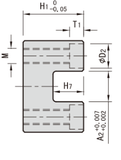 H085 Square Interlock (DLC Coated)