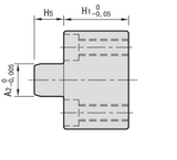 H085 Square Interlock (DLC Coated)