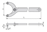 Z5103 Hinged Pin Wrench